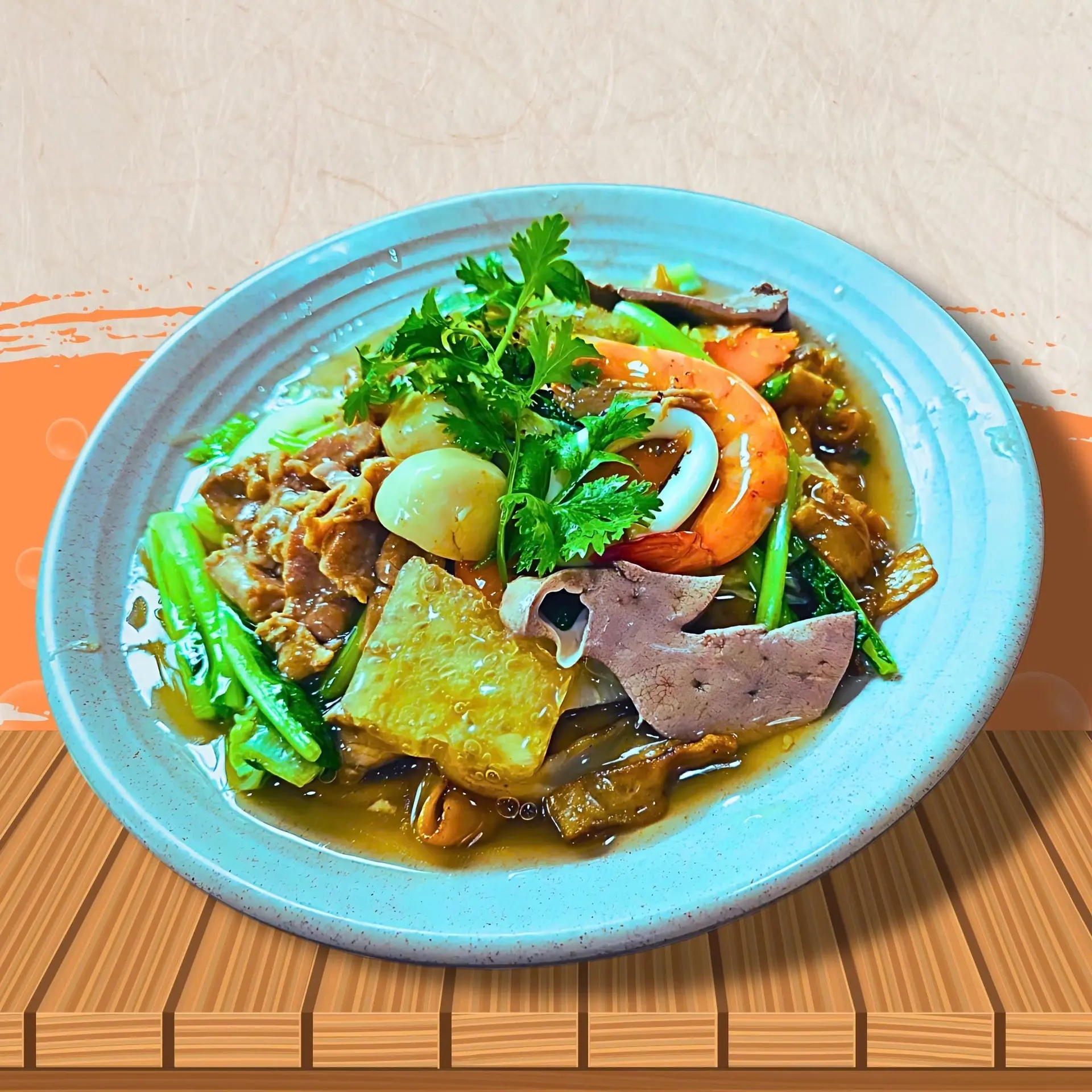Hình ảnh Hủ Tiếu Xào Sốt (Hải Sản)