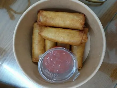 Hình ảnh chả giò 6 cuốn(kèm tương ớt)