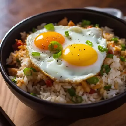 Hình ảnh Combo: Cơm Sườn + Nước Cam