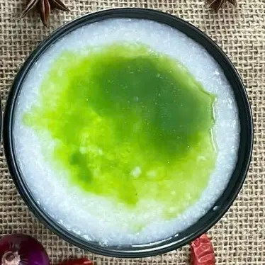 Hình ảnh  cháo lá dứa (cháo trắng không gia vị )