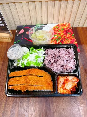 Hình ảnh 돈까스 - Thịt Heo Chiên Xù Lớn Kèm Soup - Cơm