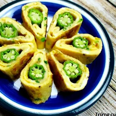 Hình ảnh Trứng cuộn rau củ