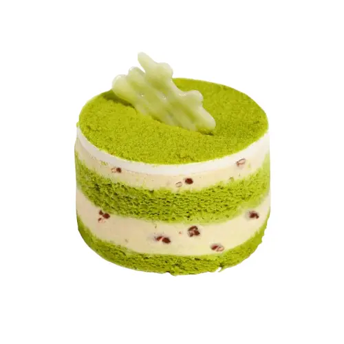 Hình ảnh Bánh Kem Nhỏ Trà Xanh Đậu Đỏ - Matcha Cake (6x6cm)