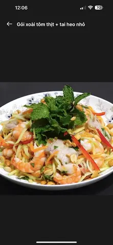 Hình ảnh Gỏi xoài tôm thịt - nhỏ