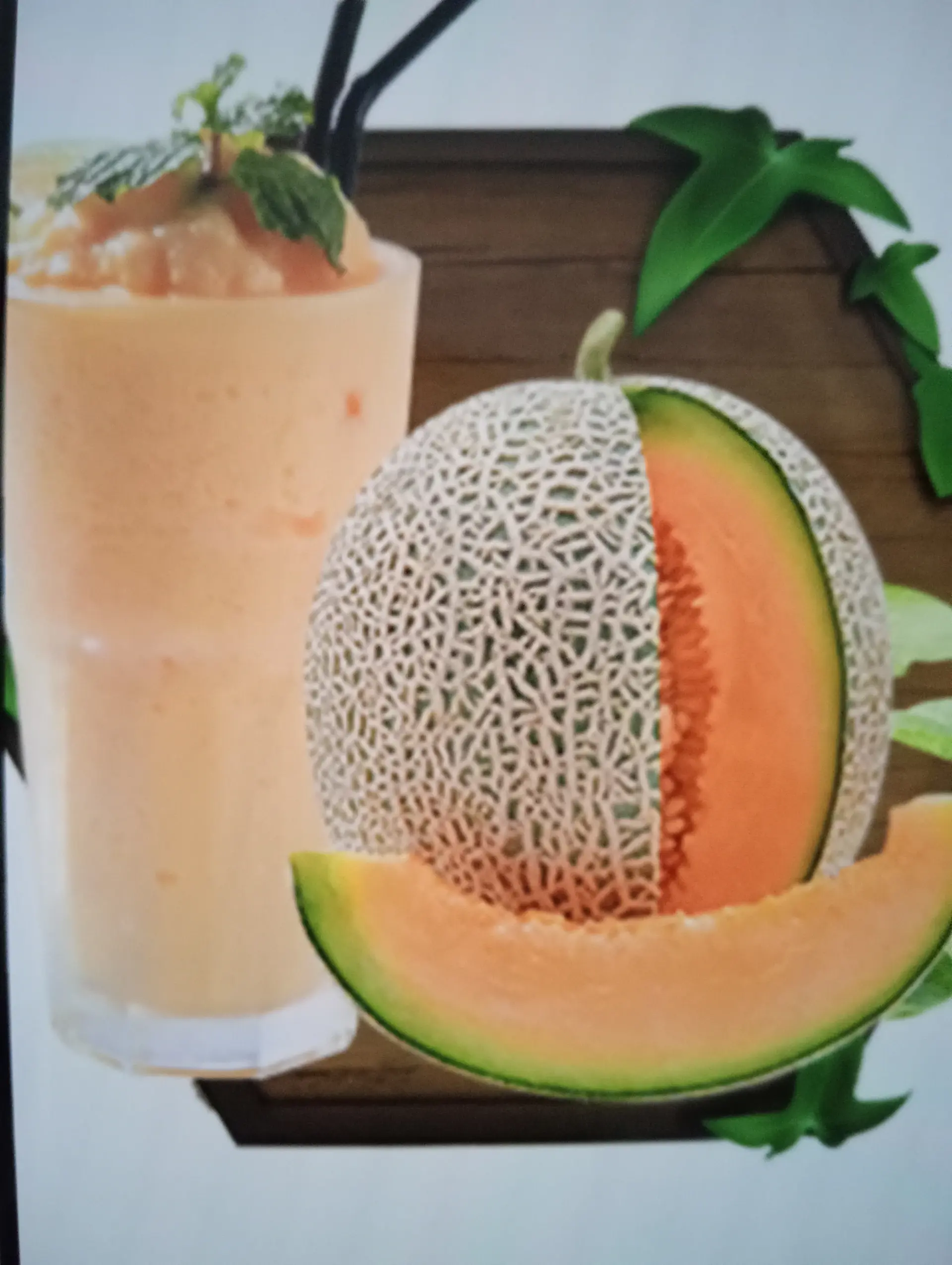 Hình ảnh Sinh tố dưa lưới