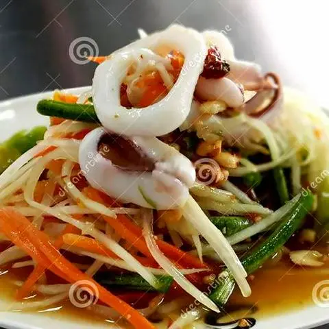 Hình ảnh Gỏi đu đủ hải sản