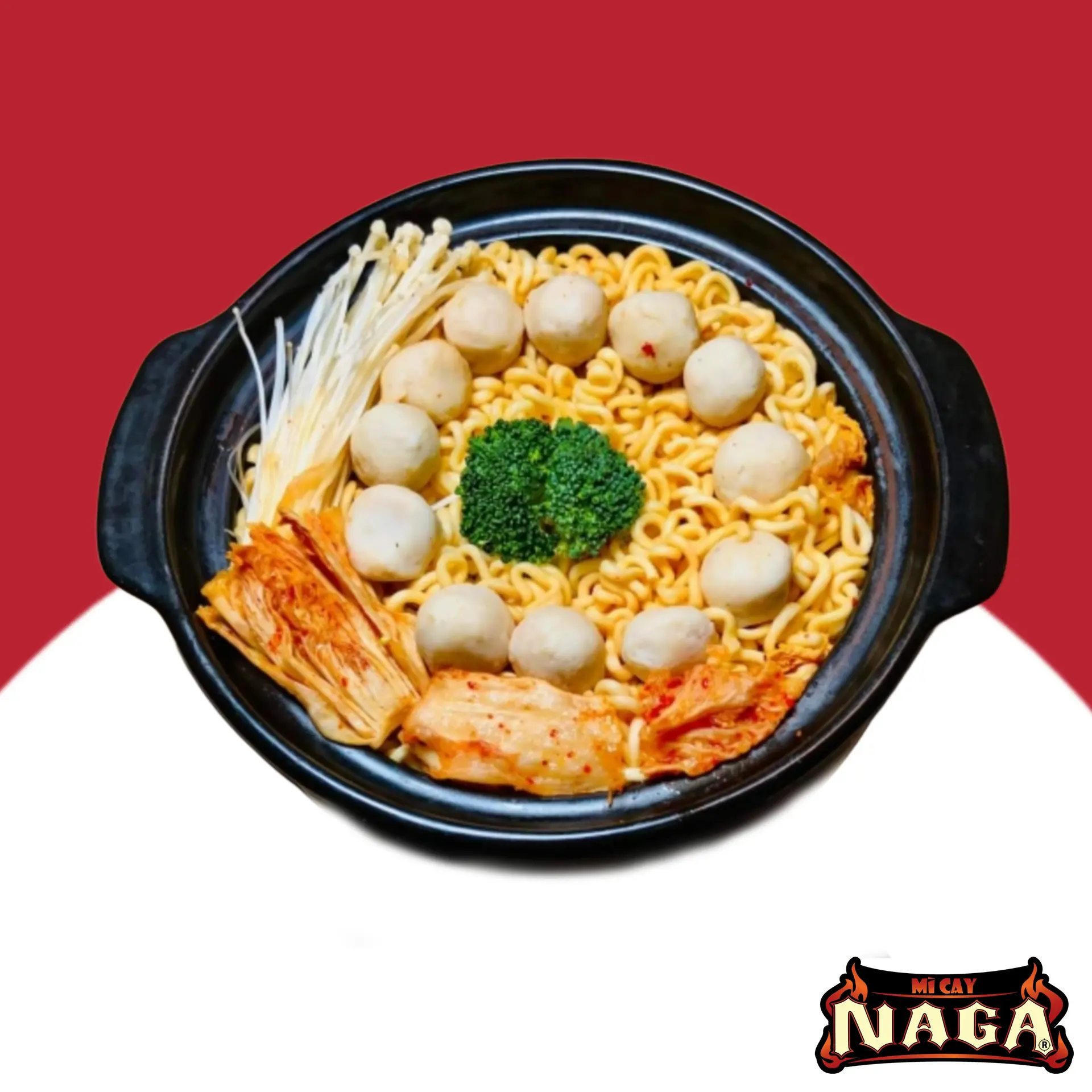 Hình ảnh Mì Kim Chi Cá Viên NAGA