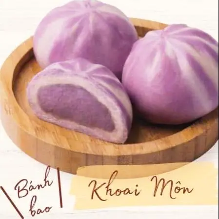 Hình ảnh Bánh Bao Khoai Môn