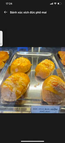 Hình ảnh Bánh xúc xích Đức phô mai
