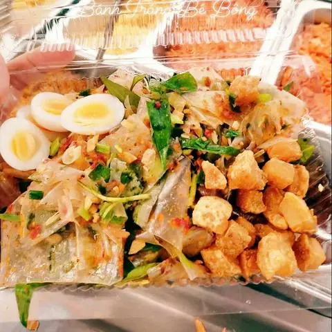 Hình ảnh Bánh Tráng Mỡ Hành tóp mỡ 
