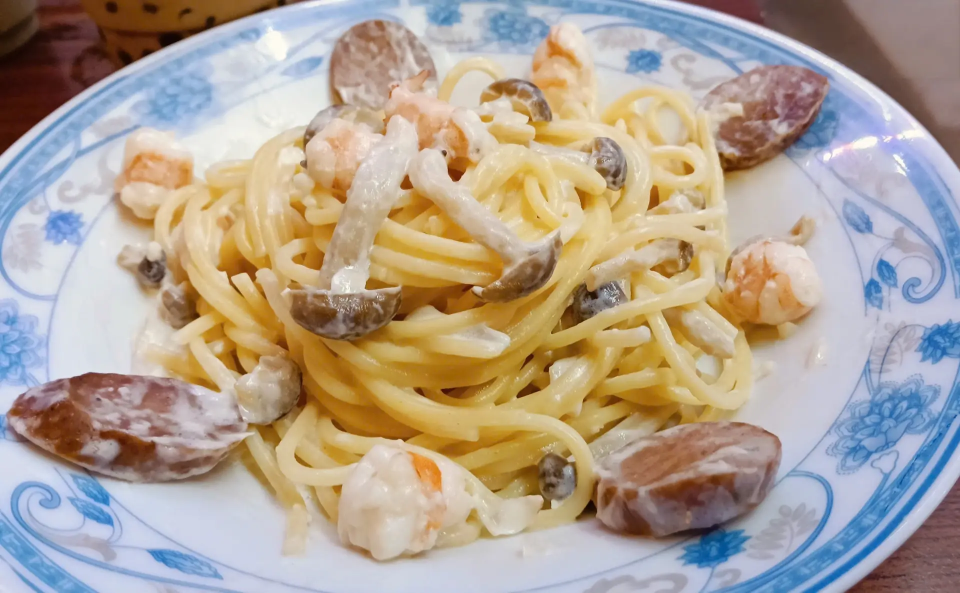 Hình ảnh Mỳ ý sốt kem