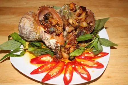 Hình ảnh Ốc Gai Nướng Mắm