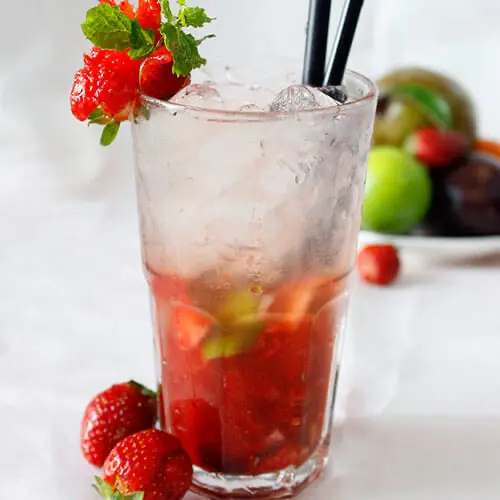 Hình ảnh Mojito dâu tây
