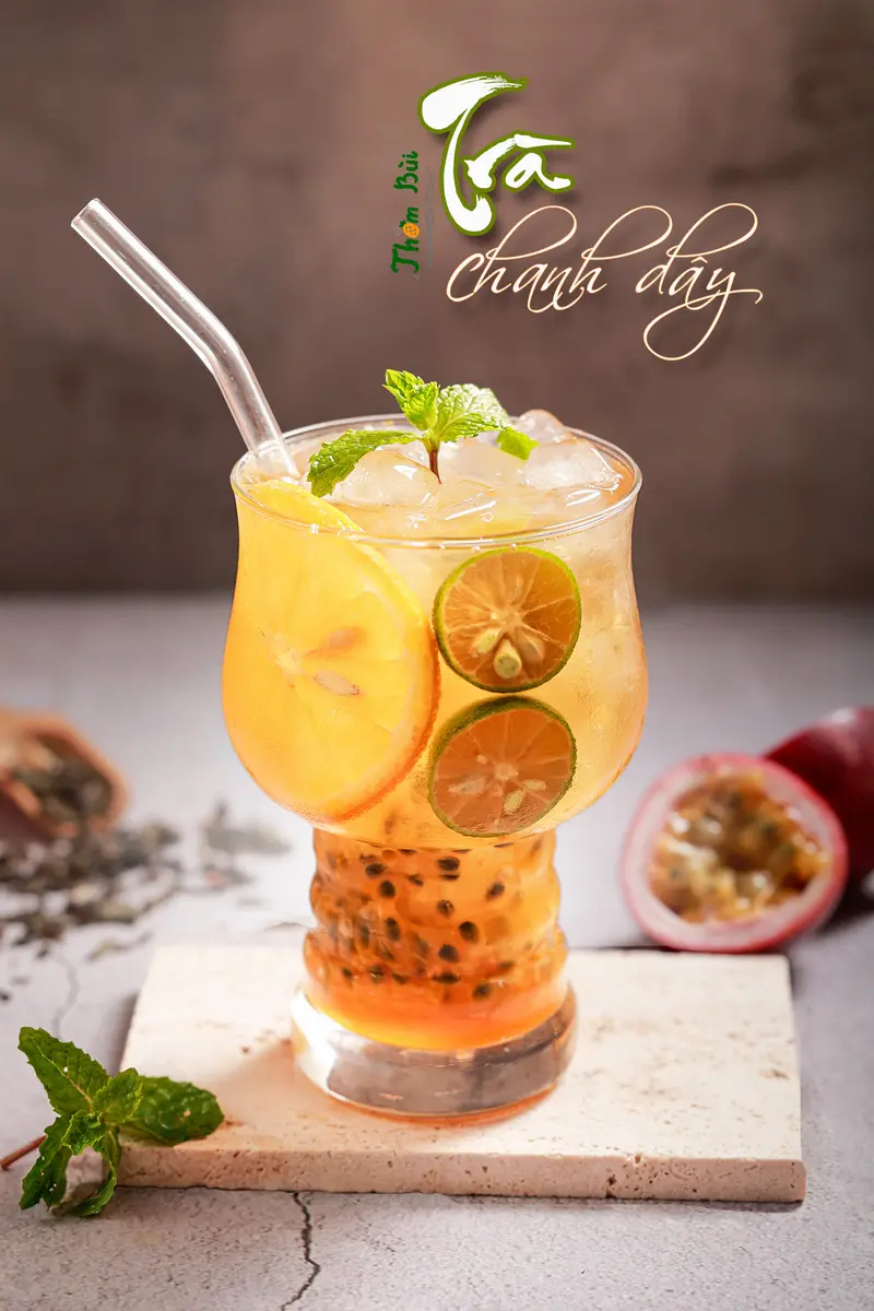 Hình ảnh trà chanh dây 