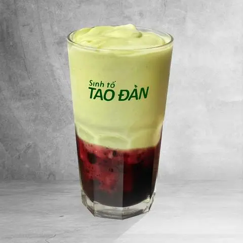 Hình ảnh Sinh Tố Bơ Việt Quất