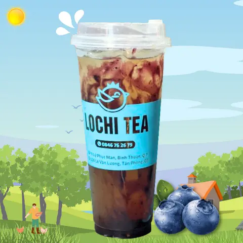 Hình ảnh Trà Việt Quất Nhiệt Đới
