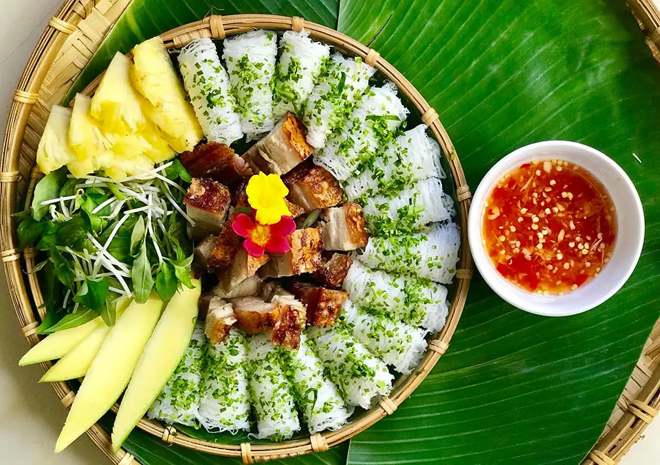 Hình ảnh Bánh hỏi heo quay 