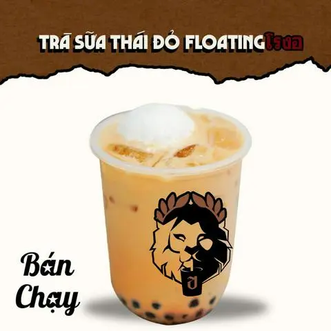 Hình ảnh Trà Sữa Thái Đỏ Floating
