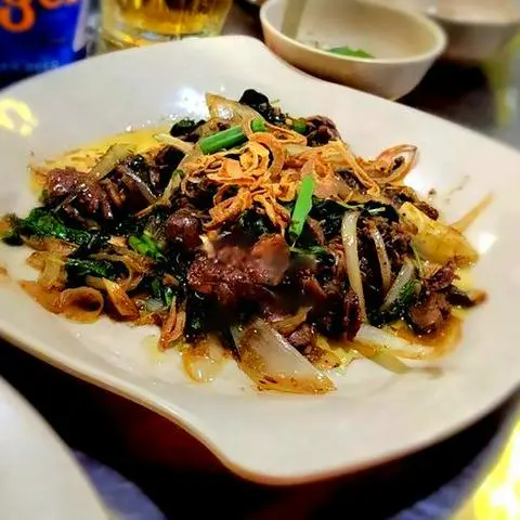 Hình ảnh Lòng Gà Xào Mướp