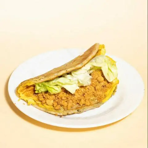 Hình ảnh Hành Chiên Chà Bông 肉鬆蔥油餅