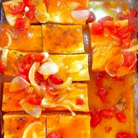 Hình ảnh Đậu hủ sốt cà