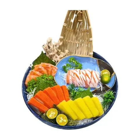 Hình ảnh Sashimi Mix 8 - Salad Rong Biển
