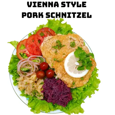 Hình ảnh Vienna-style pork schnitzel - Thịt heo chiên giòn kiểu Áo