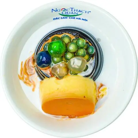 Hình ảnh Rau câu cafe caramen
