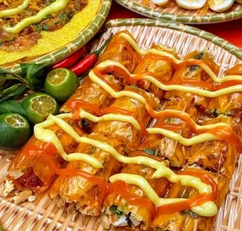 Hình ảnh Bánh tráng cuốn