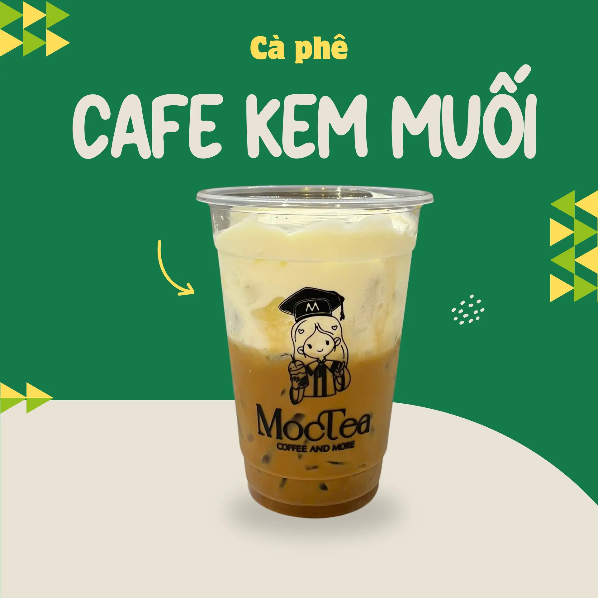 Hình ảnh Cà phê kem muối