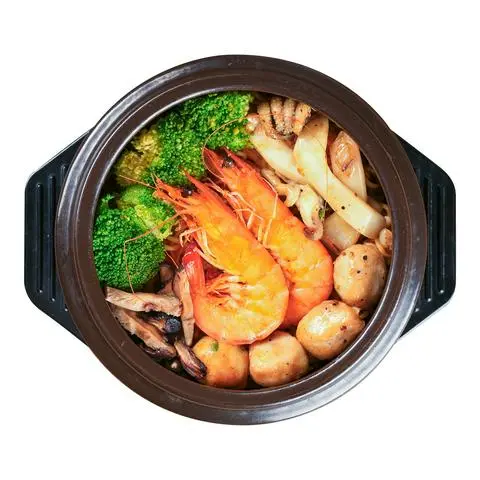Hình ảnh Mì trộn hải sản
