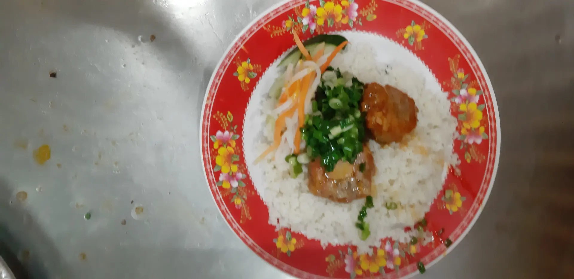 Hình ảnh cơm tấm xúi mại 