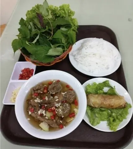 Hình ảnh Bún chả truyền thống + nem cua bể 