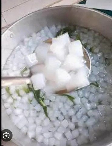Hình ảnh Thạch dừa siro sữa
