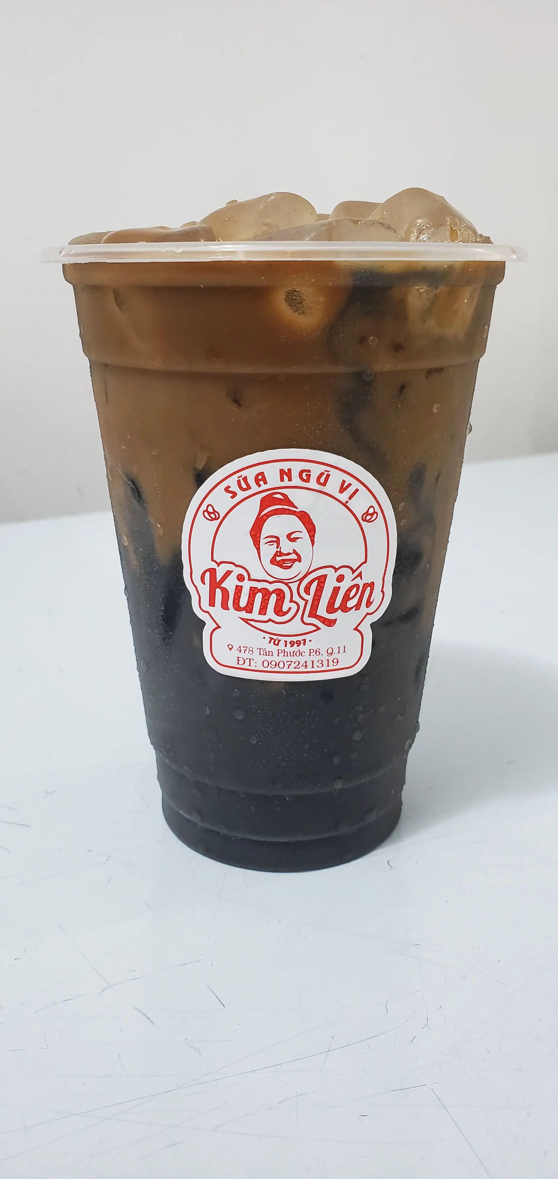 Hình ảnh Sữa đậu phộng mè đen