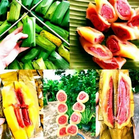 Hình ảnh Khoai mì nhân chuối