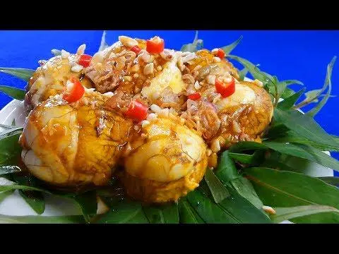 Hình ảnh HỘT VỊT LỘN XÀO TỎI 