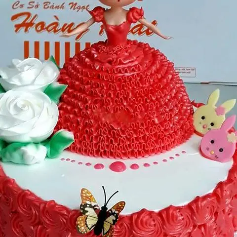 Hình ảnh Bánh kem búp bê chipi