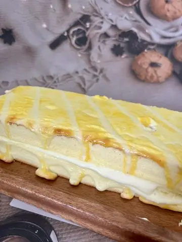 Hình ảnh Bông lan sữa chua phô mai nướng