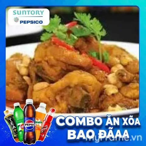 Hình ảnh Combo Cơm Gà Kho Sả Ớt + Nước Ngọt SPVB