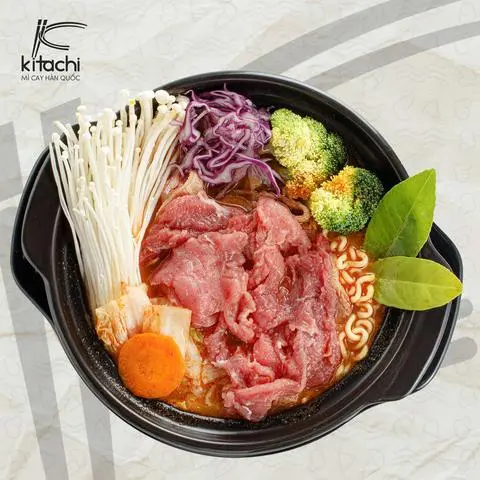 Hình ảnh Mì kim chi bò Việt (Vị Tomyum)