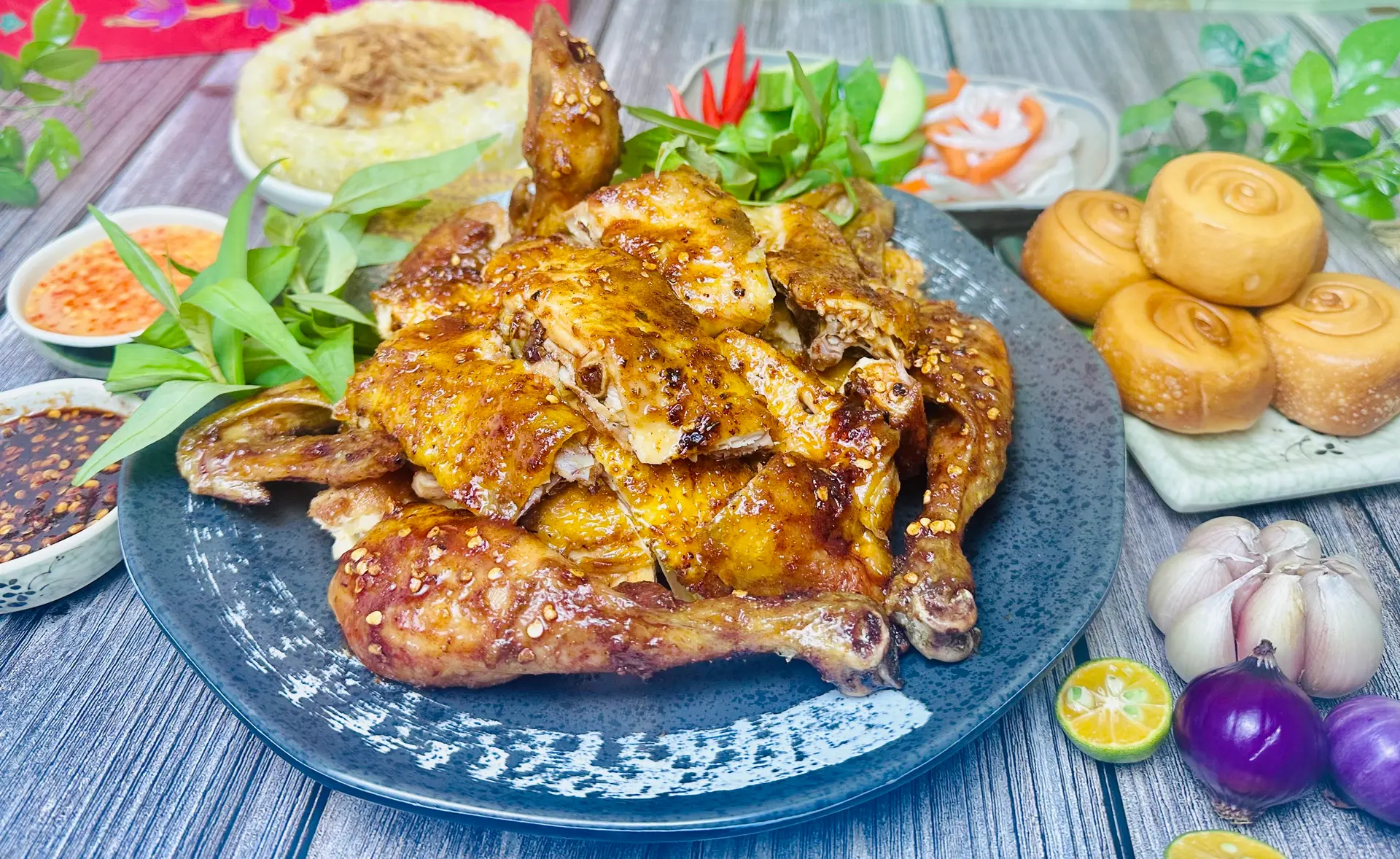 Hình ảnh Combo 9 món tặng Hộp Xôi Đậu xanh dừa