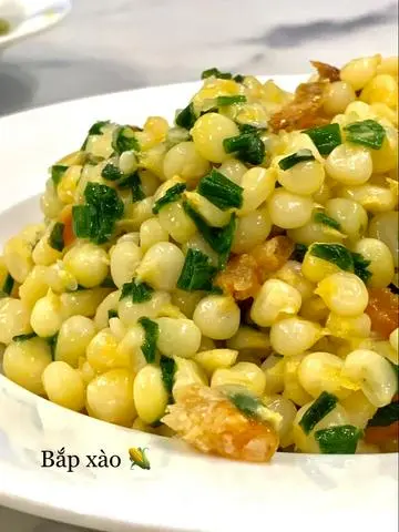 Hình ảnh Bắp xào top mỡ cay