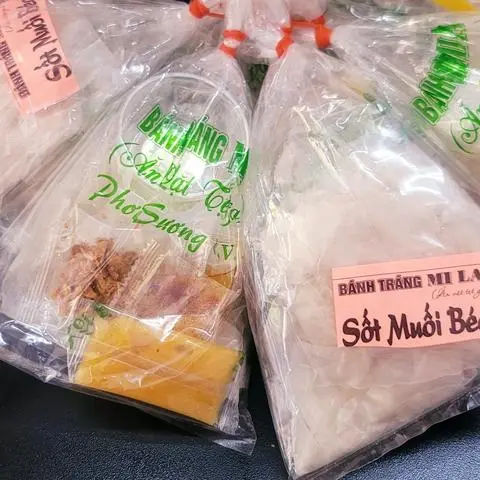 Hình ảnh Bánh tráng MiLa Sốt muối béo