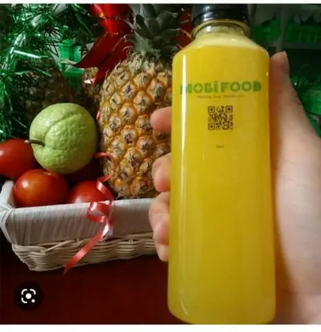 Hình ảnh Nước ép  Thơm Nguyên Chất Không Đường Chai330ml 