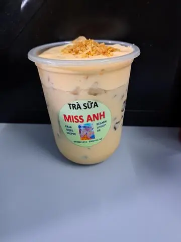 Hình ảnh Trà sữa kem dừa nướng 