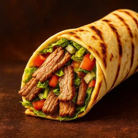Hình ảnh BÁNH CUỘN BÒ - SỐT TIÊU ĐEN