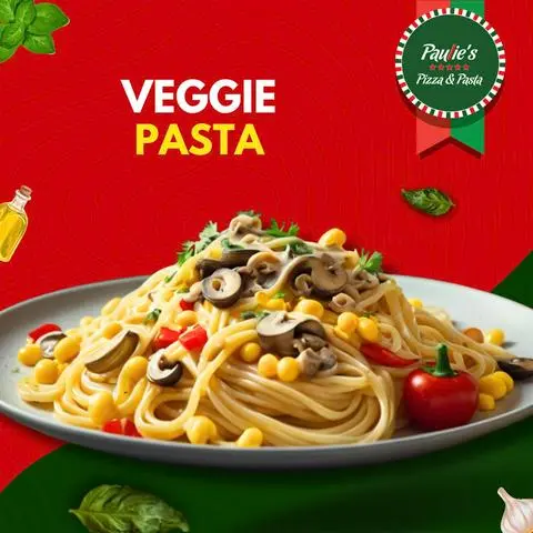 Hình ảnh Mì Ý Rau Củ Cao Cấp | Veggie Pasta