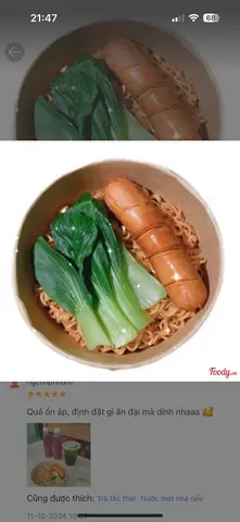Hình ảnh Mì Trộn Xúc Xích
