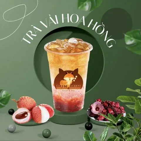 Hình ảnh Trà Vải Hoa Hồng - 700ml